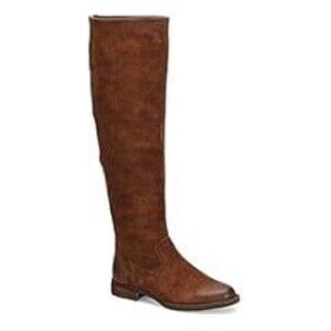 New Womens Born Borman Brown Suede Over The Knee Tall Riding Boots Size 6